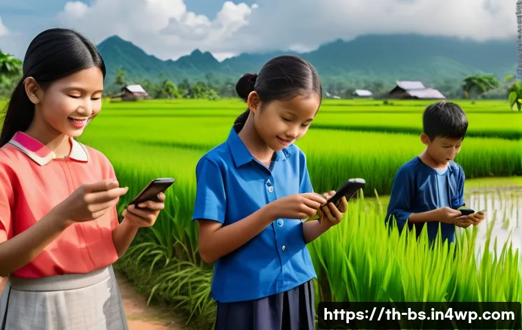 기후변화 시민 관측 참여의 국제적 시사점 - A diverse group of Thai community members, including adults and children wearing modest clothing and...
